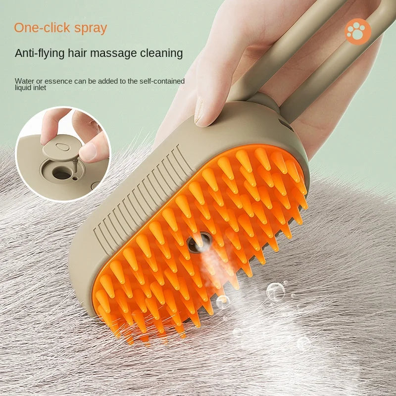 Electric Pet Grooming Brush