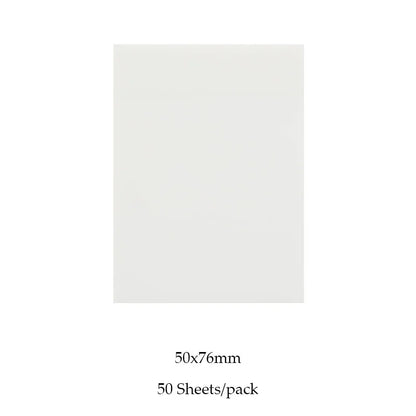 Waterproof Clear Notes