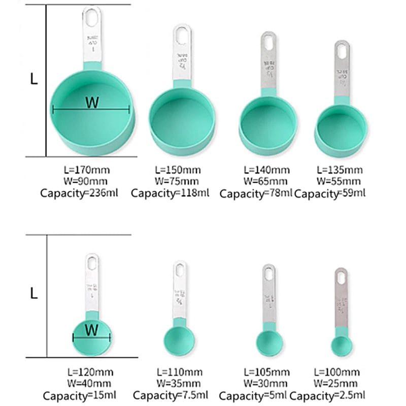 Measuring Spoons & Cups Set