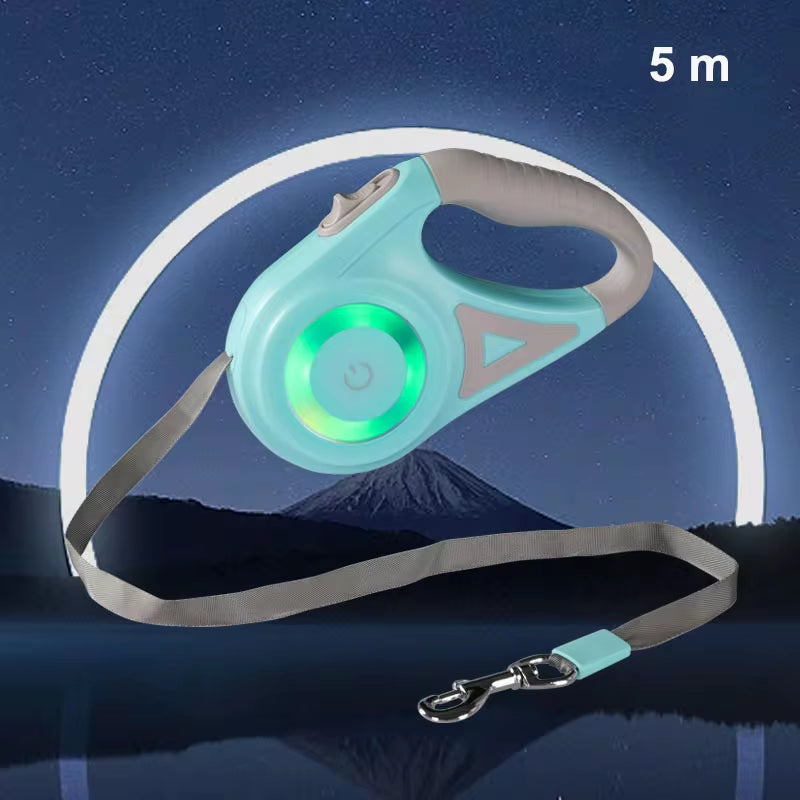 Retractable LED Dog Leash