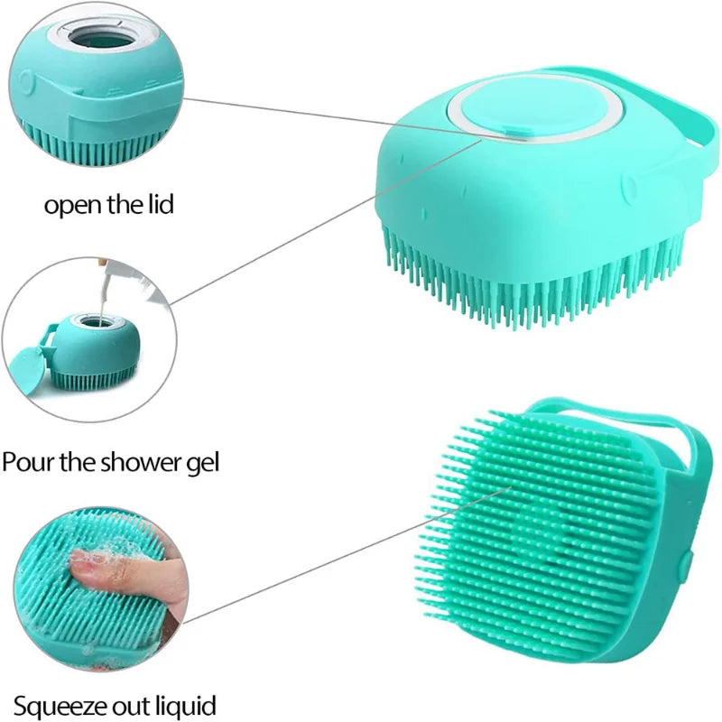 Pet Bath Brush
